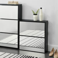 Schuhkipper Vogar mit 2 Klappen Schwarz