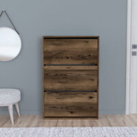 Schuhschrank Aurskog 110x73.5x24cm Walnuss