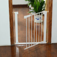Schutzgitter Treppenschutzgitter Absperrgitter Hunde 74-95cm