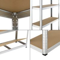 Schwerlastregal 2er Set Birthälm 180x90x30cm pro.tec