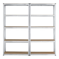 Schwerlastregal 2er Set Birthälm 180x90x30cm pro.tec