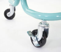 Servierwagen Barwagen mit Handgriff Metall mint