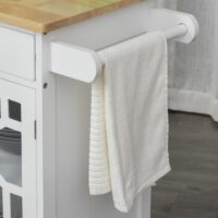 Servierwagen Küchenwagen Kücheninsel mit Tür 63x45x86 cm