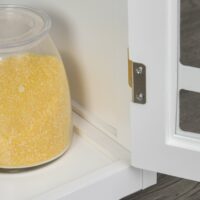 Servierwagen Küchenwagen Kücheninsel mit Tür 63x45x86 cm