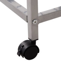 Servierwagen Küchenwagen Küchentrolley mit 4 Gitterablagen