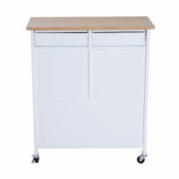 Servierwagen Küchenwagen Weinregal Barwagen Landhaus weiss