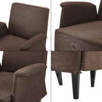 Polstersessel Diespeck Braun