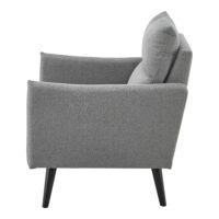 Polstersessel Eitting Grau