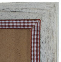 Shabby Chic Bilderrahmen T248 Fotorahmen Holzrahmen 36x51cm ~ weiss
