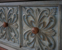 Shabby Chic Kommode Aveiro Vintage 80x79x40cm