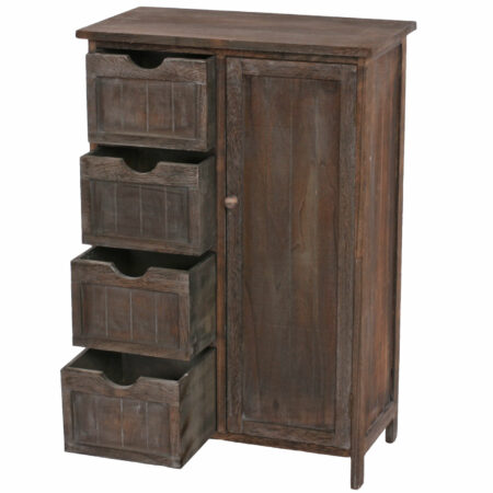 Shabby Chic Kommode  Vintage braun