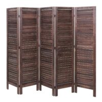 Shabby Chic Paravent 170x200cm ~ braun