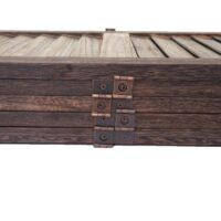 Shabby Chic Paravent 170x200cm ~ braun