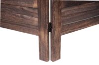 Shabby Chic Paravent 170x200cm ~ braun