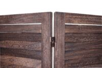 Shabby Chic Paravent 170x240cm ~ braun