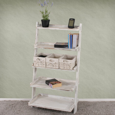 Shabby Chic Regal Standregal Vintage weiss