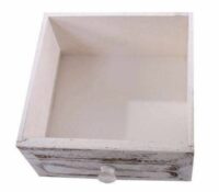 Shabby Chic Schrank Kommode weiss