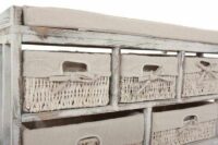 Shabby Chic Sitzbank 5 Schubladen