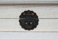 Shabby Chic Weinregal Lucan 20 Flaschen shabby weiss