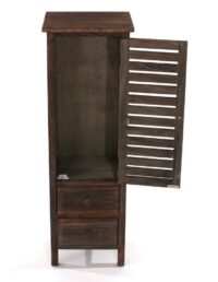 Shabby Kommode 90x30x25cm Vintage ~ braun