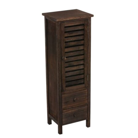 Shabby Kommode 90x30x25cm Vintage ~ braun