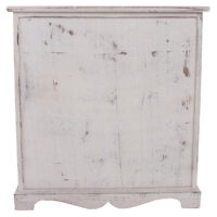 Shabby Kommode mit 3 Körben Vintage ~ weiss