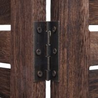 Shabby-Look Paravent Vintage 170x205cm ~ braun