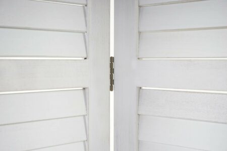 Shabby Paravent Ängelholm 170x160cm ~ weiss