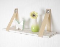 Shabby Wandregal Var Hängeregal 27x50cm weiss