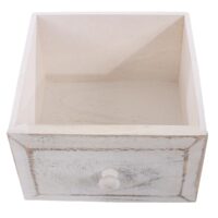 Shaby Chic Kommode 74x30x25cm Vintage weiss