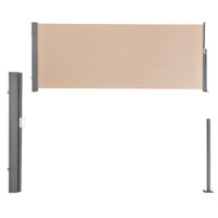 Seitenmarkise Mulhacén 120x300cm Sandfarben