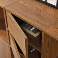 Sideboard Köping 145x28x60cm Dunkler Holzton