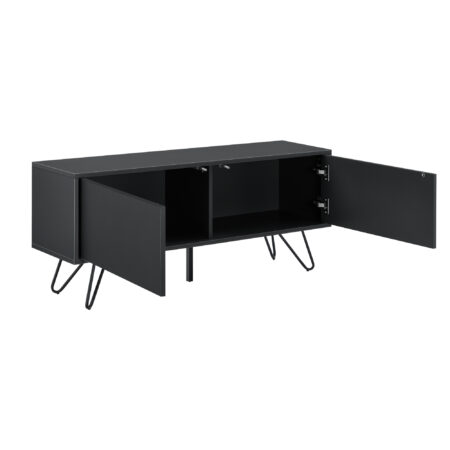 Sideboard Bollebygd 46.5x110x30cm Schwarz