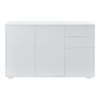 Sideboard Paarl 74x117x36cm mit 2 Schubladen und 3 Türen matt