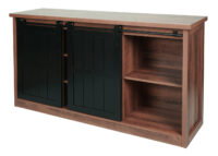 Sideboard JAM-K75 Highboard Regal Schiebetüre 84x150x40cm