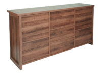 Sideboard JAM-K75 Highboard Regal Schiebetüre 84x150x40cm