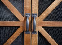 Sideboard Kommode Holz & Metall Industrial 80x126x38cm