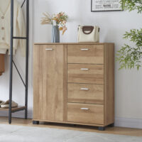 Schuhschrank Döbritz 84x80x28cm Eiche