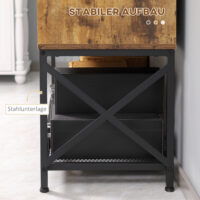 Sideboard im Industrie-Design Buffet 112x40x85cm