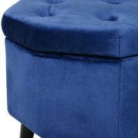 Sitzbank 117cm Bettbank Truhenbank Samt