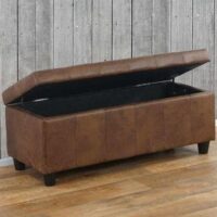 Sitzbank Kriens ~ Wildleder Look