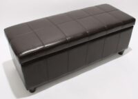 Sitzbank MIT Aufbewahrung Kriens ~ braun