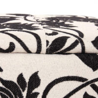 Sitzbank Renens Aufbewahrungstruhe Textil ~ jacquard schwarz