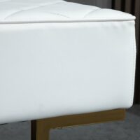 Sitzbank für Schlafzimmer goldene Füsse