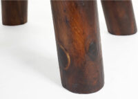 Sitzhocker Bondy Ø 42cm rund creme