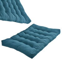 Sitzkissen für Palettenmöbel Comfy 80x120x12 cm Türkis