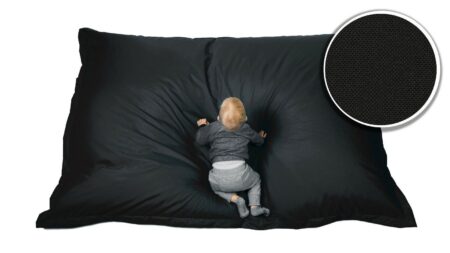 Sitzsack Sitzkissen ~ 100x70 schwarz