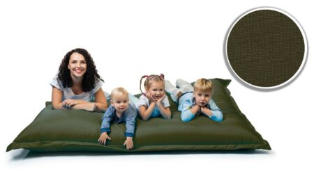 Sitzsack Sitzkissen Beanbag ~ 100x150 dunkelgrün