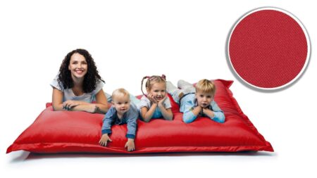 Sitzsack Sitzkissen Beanbag ~ 100x150 rot