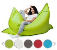 Sitzsack Sitzkissen Beanbag ~ 145x180 grün